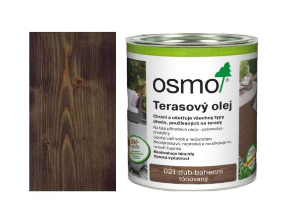 OSMO Terasový olej 021 Dub Bahenný - Image 2